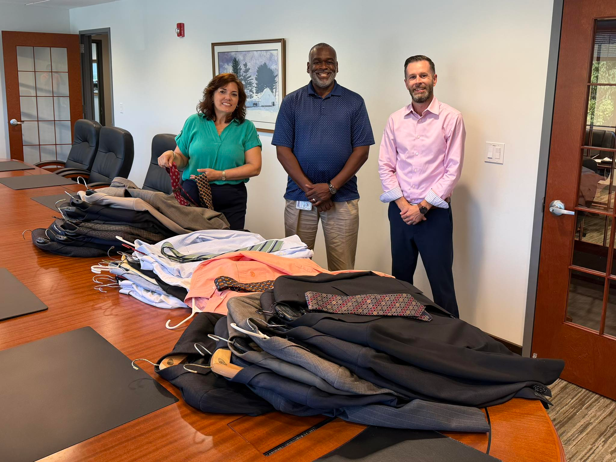 Ferry Joseph, P.A. Donates Suits to The Ferris School
